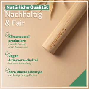 Bambus Zahnbürsten Etui - Bambuna
